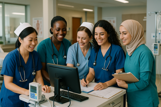 NMC confirmer supporting overseas nurse with revalidation